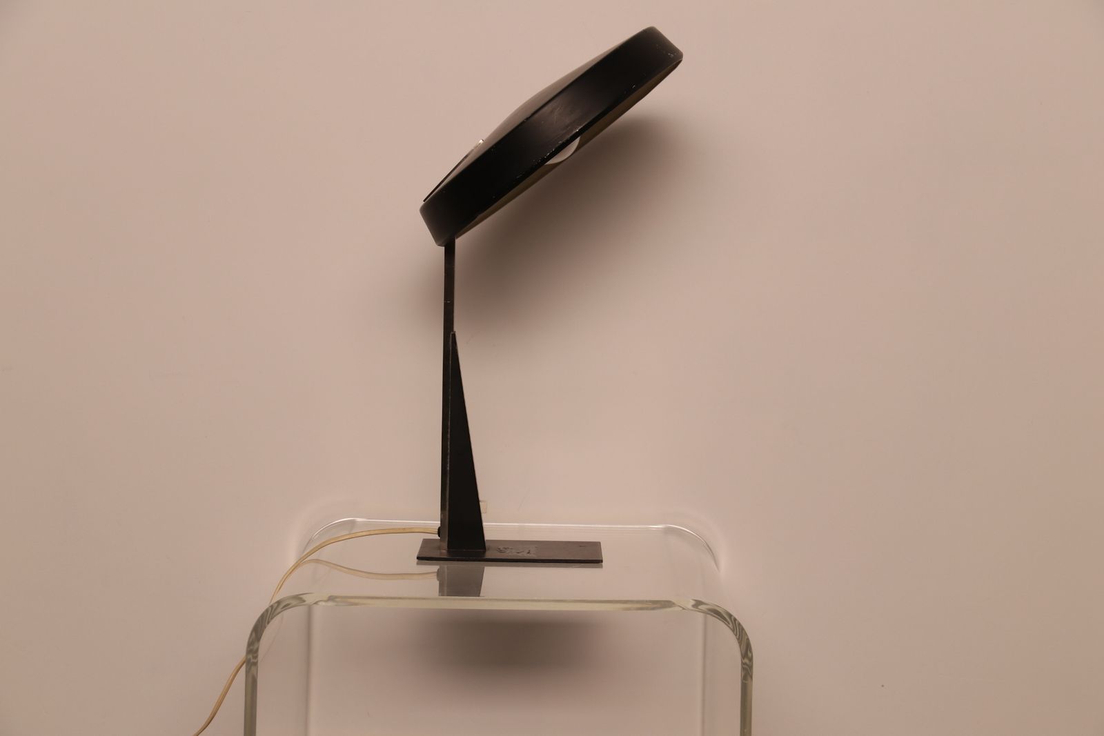 Desk Lamp In Black Metal By Louis Kalff For Philips, 1950's photo for sale