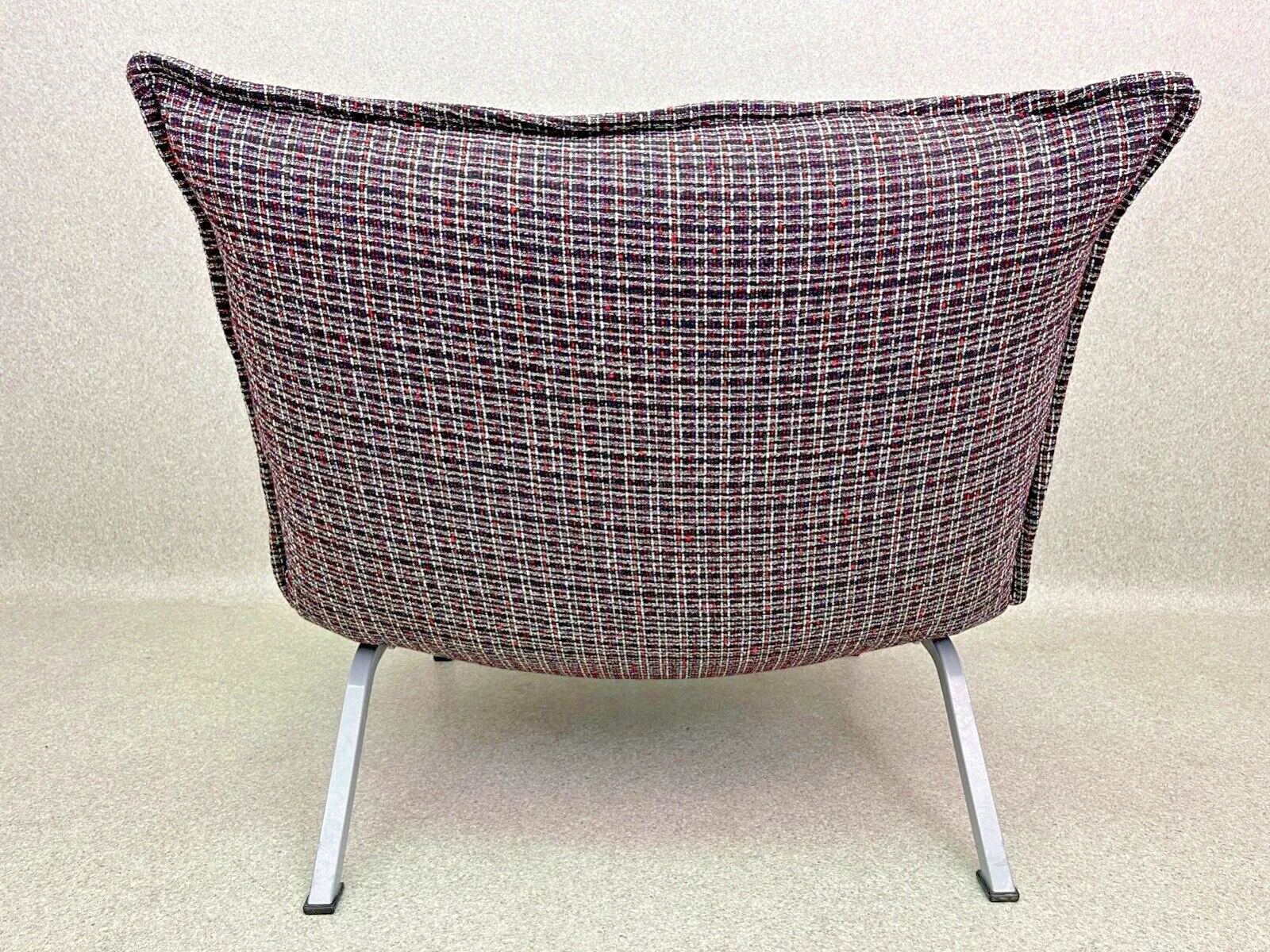 Vintage Pillow Chair And Footstool 1980s photo 800.0