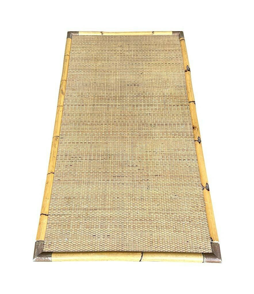 photo buy An Italian 1970s Folding Bamboo Coffee Table By Del Vera With Brass Corners