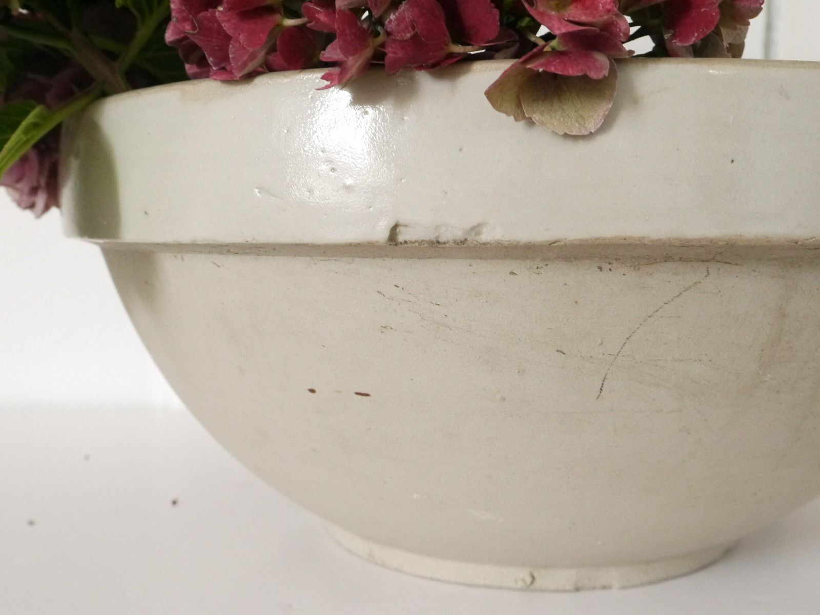 French Mixing Bowl Extra Large Mixing Bowl, Primitive Pottery Kitchen Jatte, Tian French Farmhouse Stoneware photo furniture
