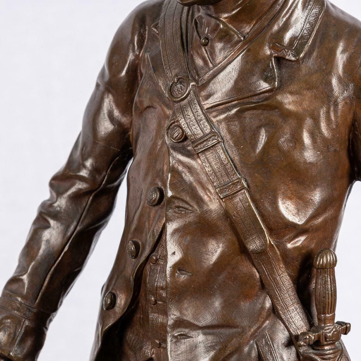 19th Century French Bronze 'Valet De Limier', Pierre Jules Méne, C.1879 photo buy
