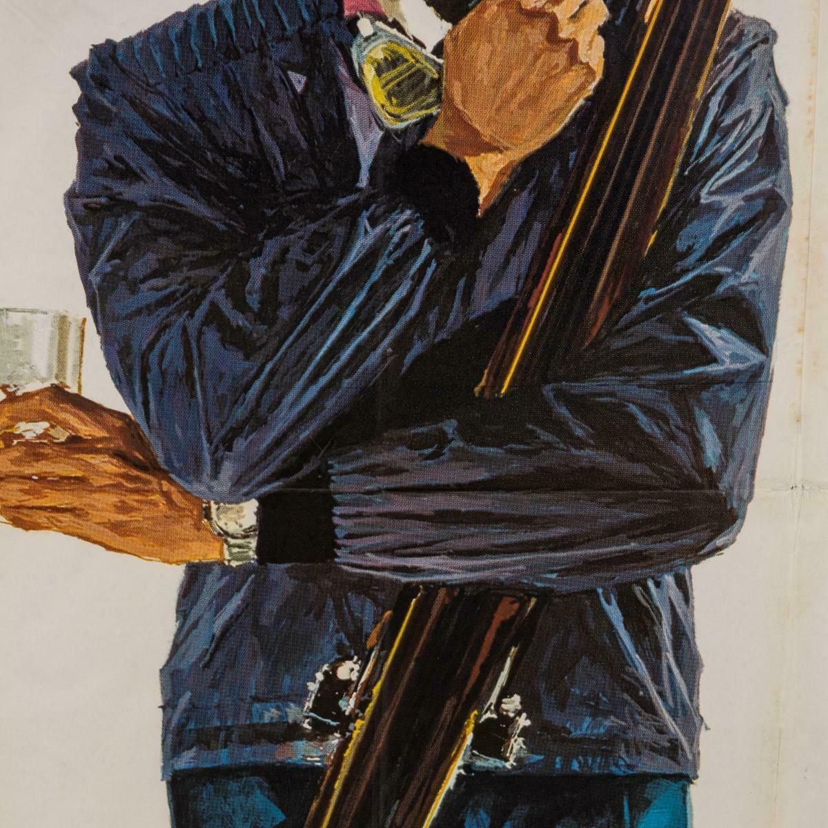 Art Original French Release James Bond On Her Majesty's Secret Service Poster C.1969 photo