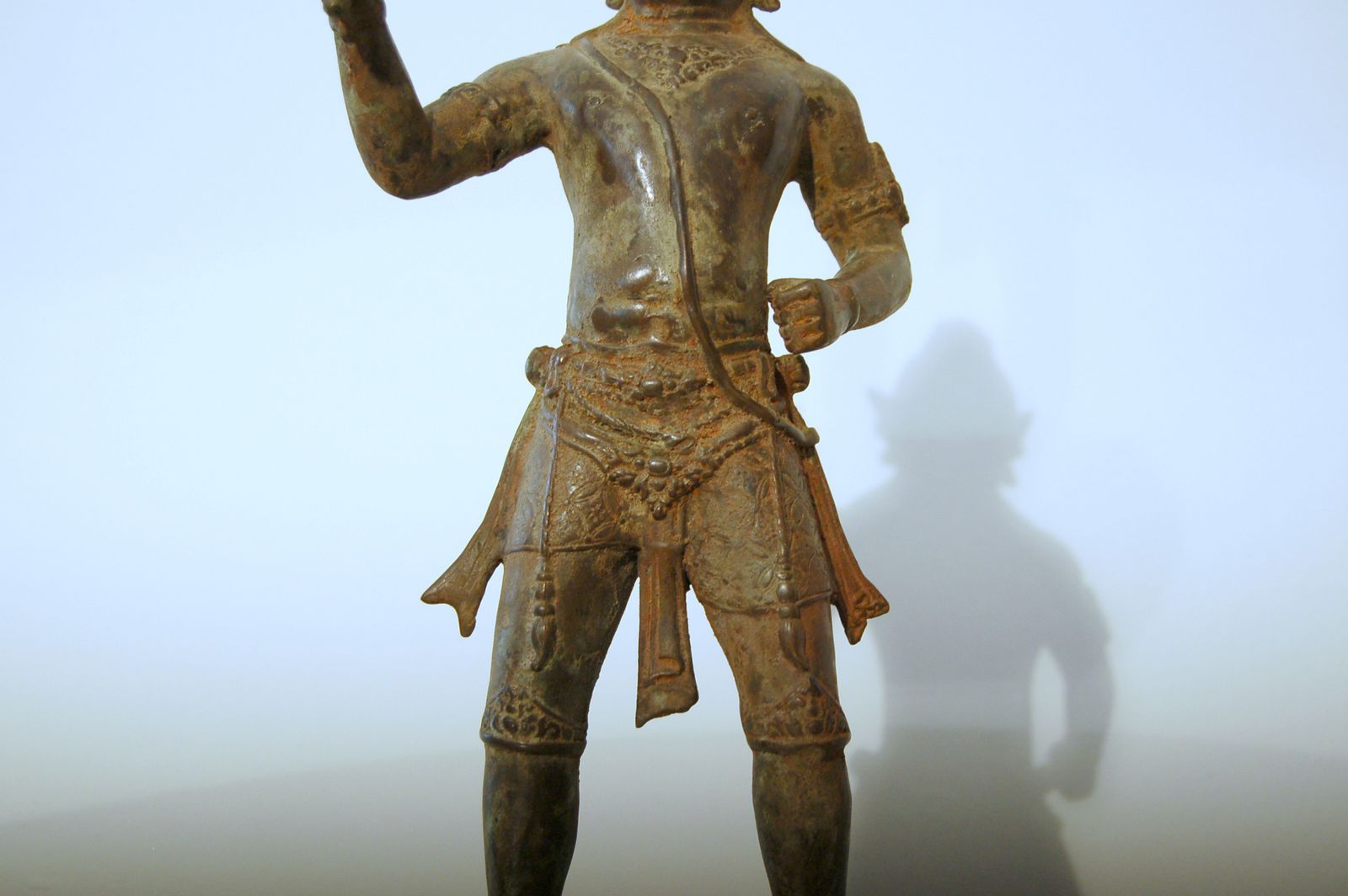 Bronze Sculpture   Ayutthaya Thai Warrior   15th / 16th Century photo Home Decor