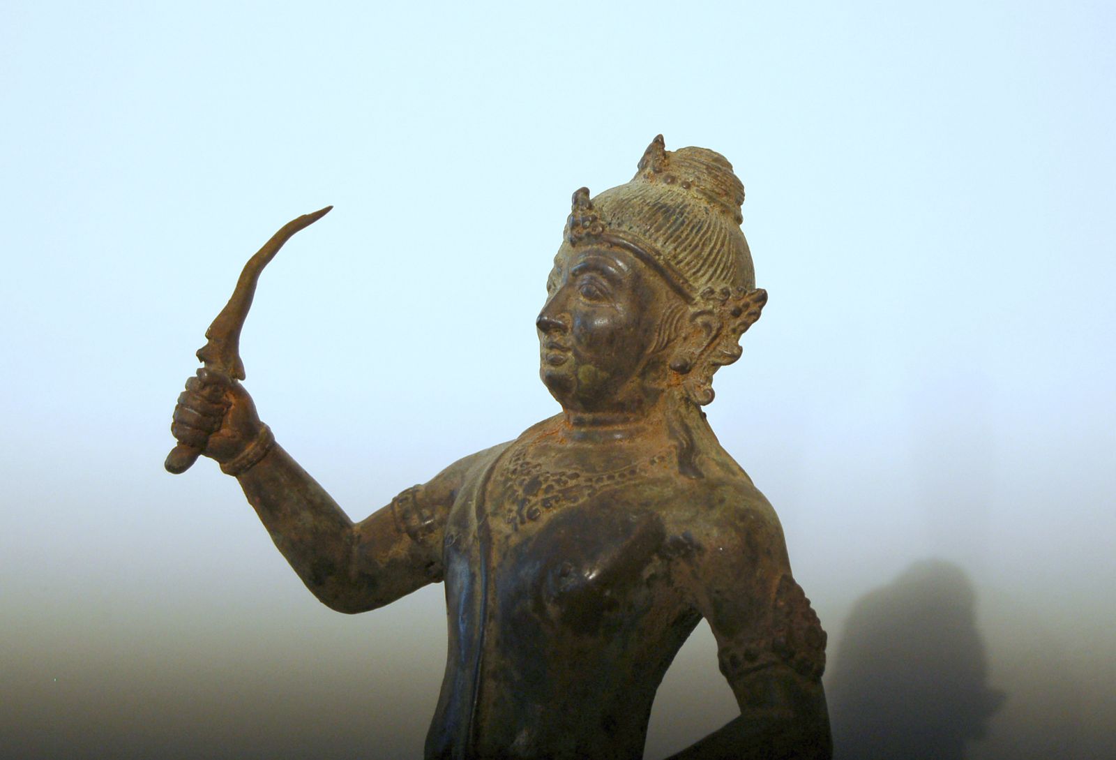 Bronze Sculpture   Ayutthaya Thai Warrior   15th / 16th Century photo for sale