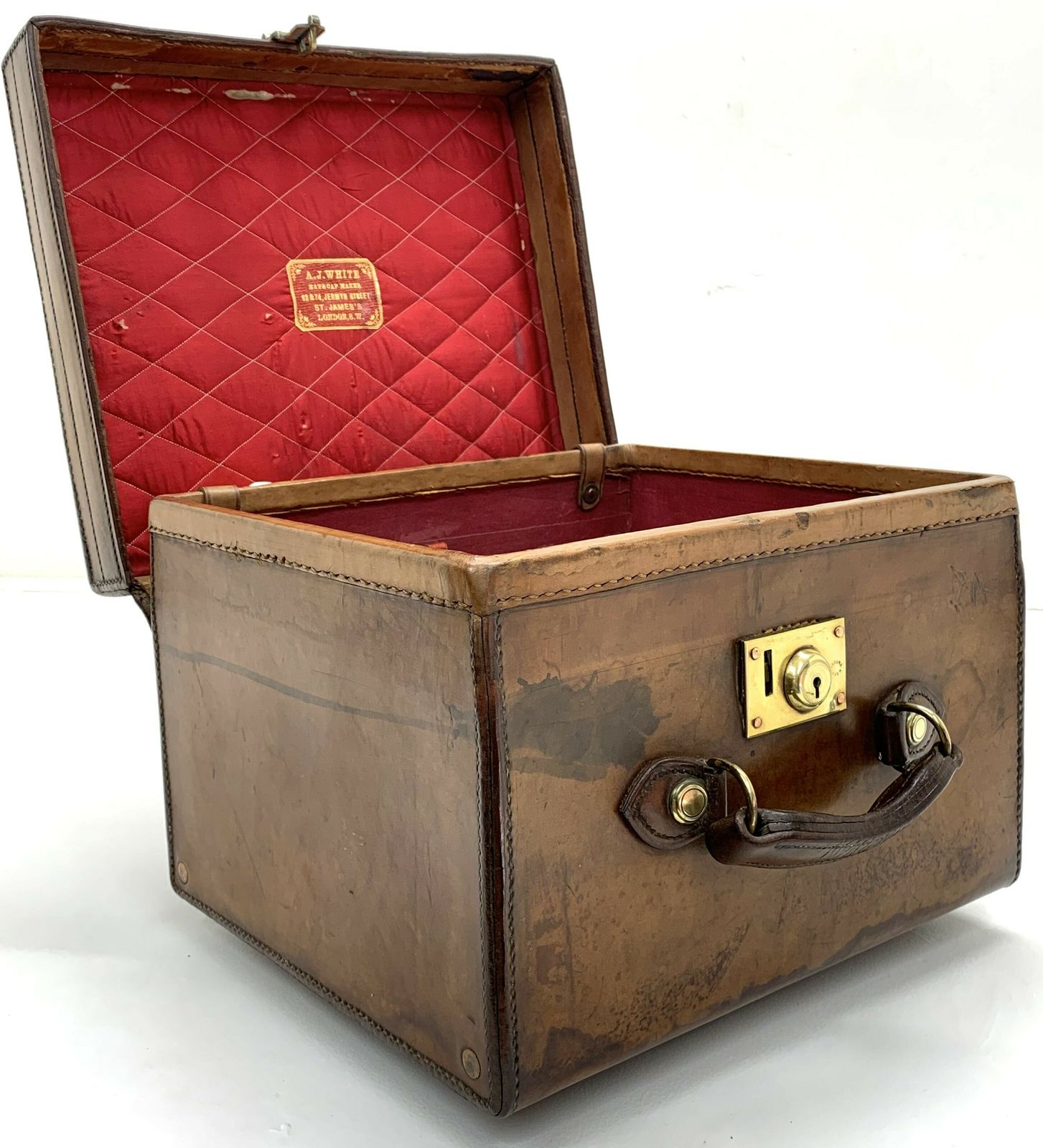 Square Case Or Hat Box Of Very High Quality ,  St James, London