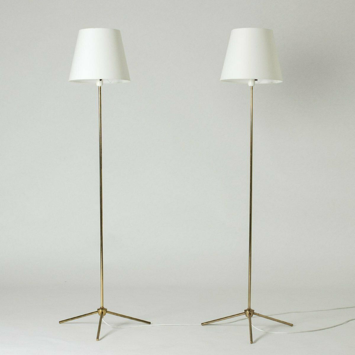 Modernist Floor Lamps From Bergboms, 1950s, Set Of 2