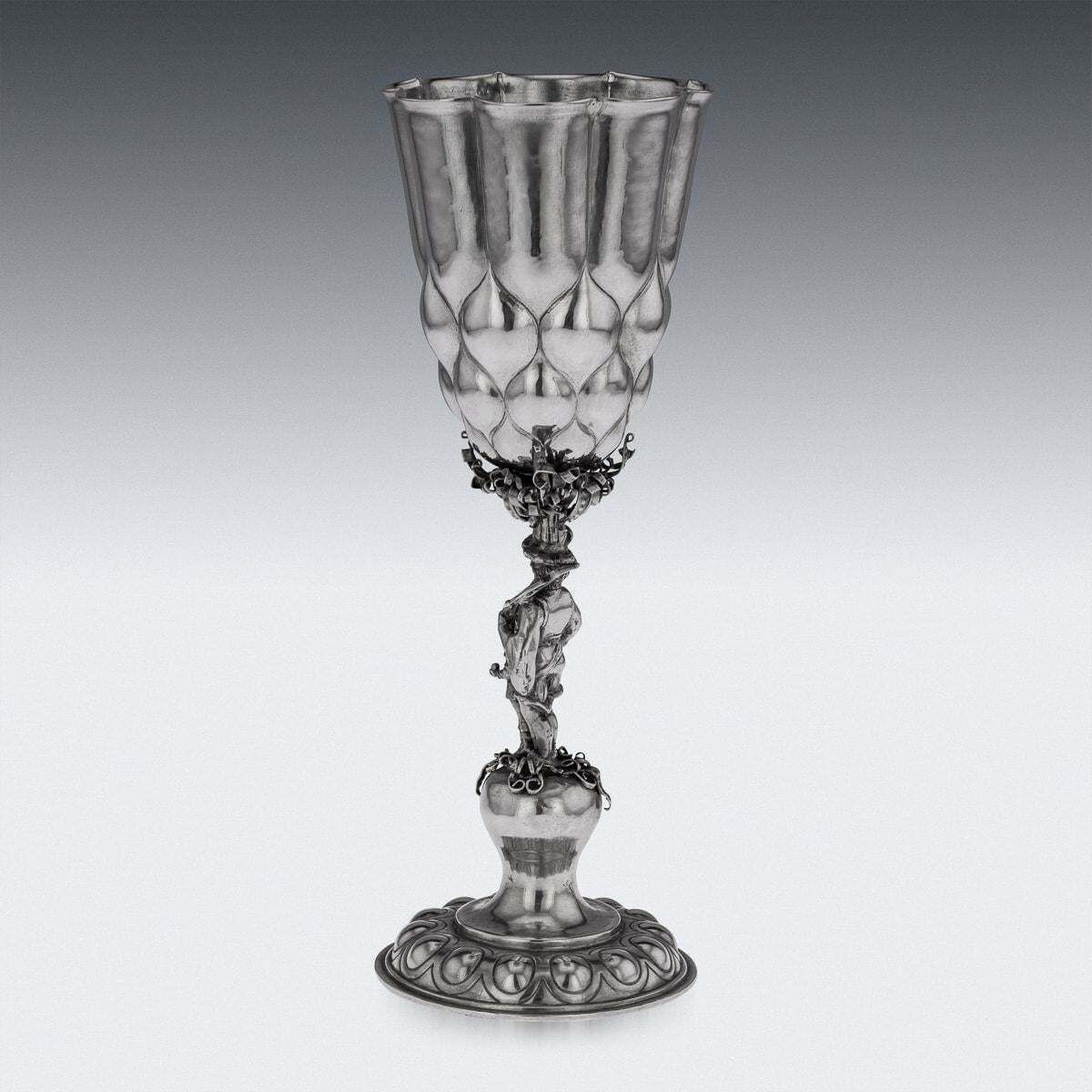 19th Century German Solid Silver Cup, Neresheimer & Sohne, C.1890 photo furniture