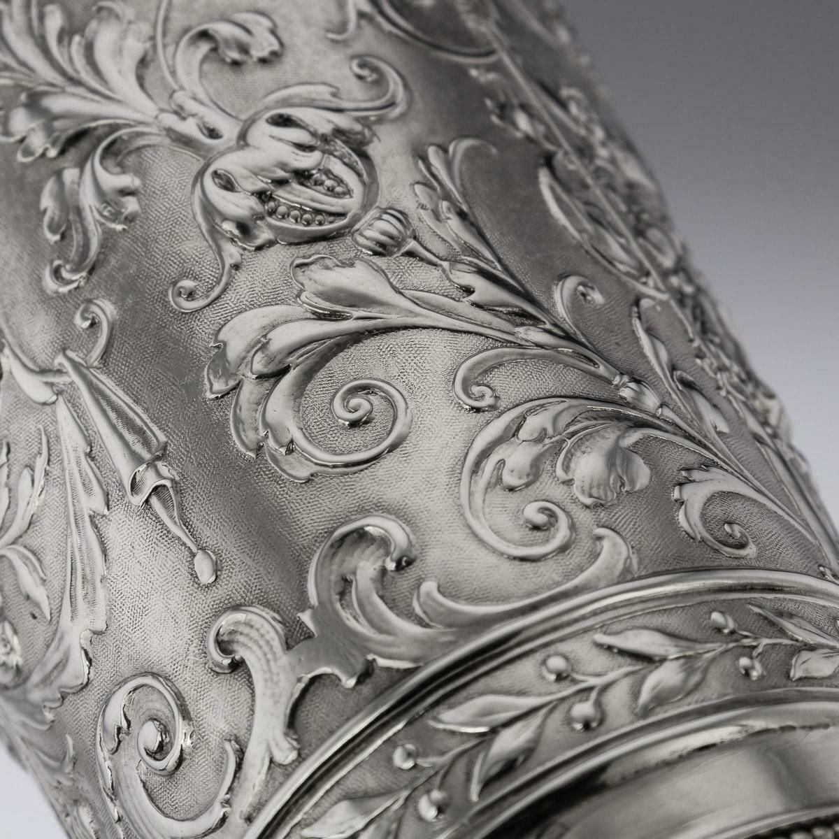 photo buy 19th Century German Solid Silver Worms Shooting Presentation Cup, Hanau, C.1895