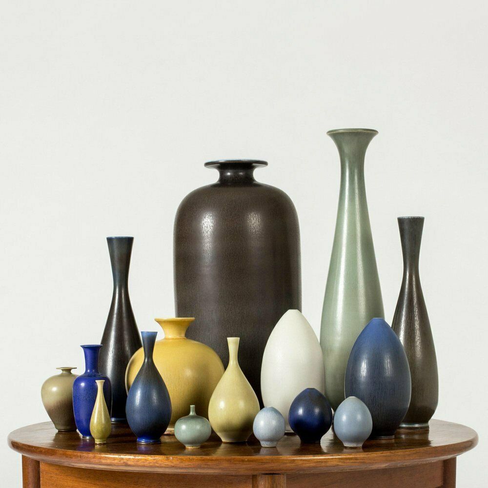 photo for sale Stoneware Vase By Berndt Friberg From Gustavsberg, 1950s