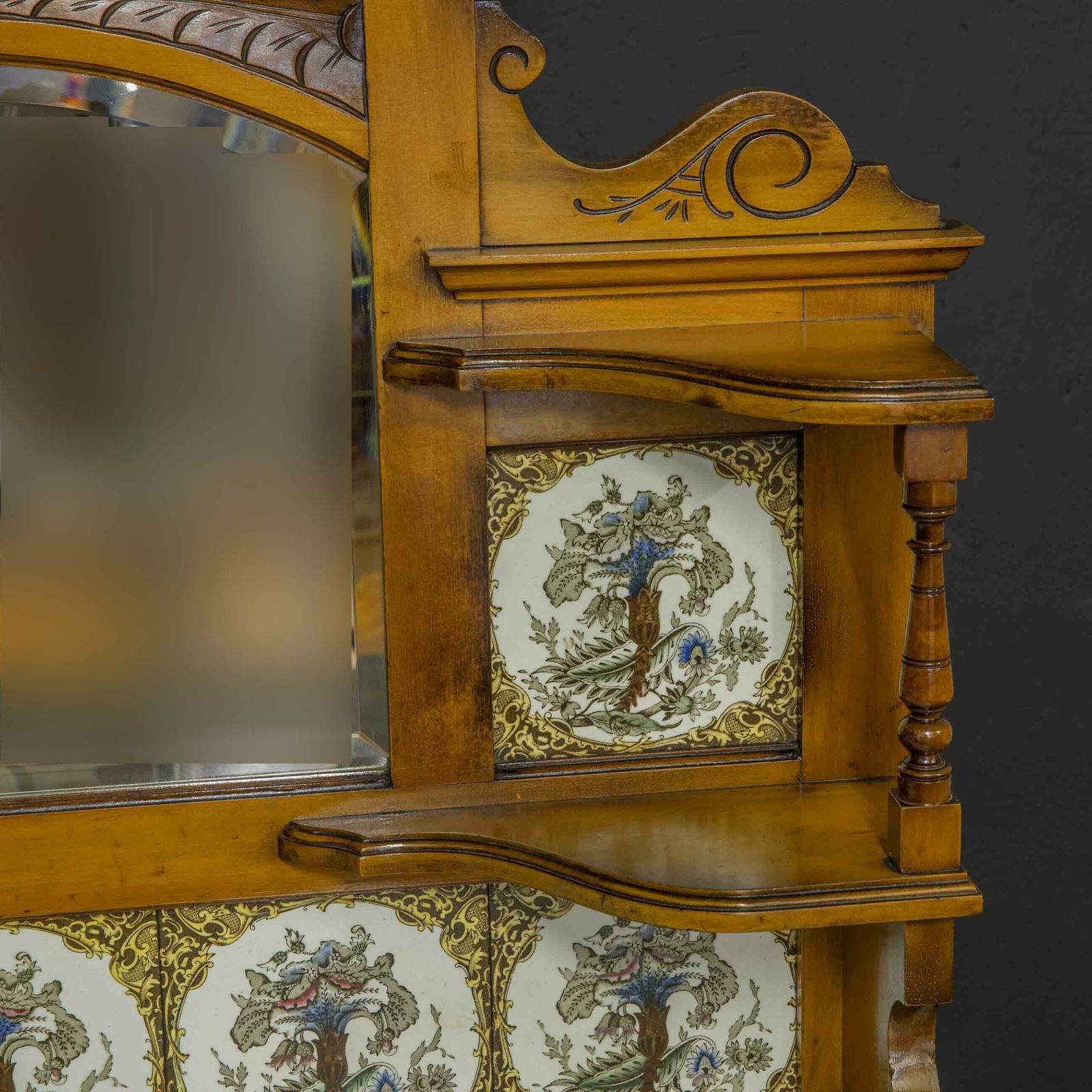 photo furniture Edwardian Birch Washstand