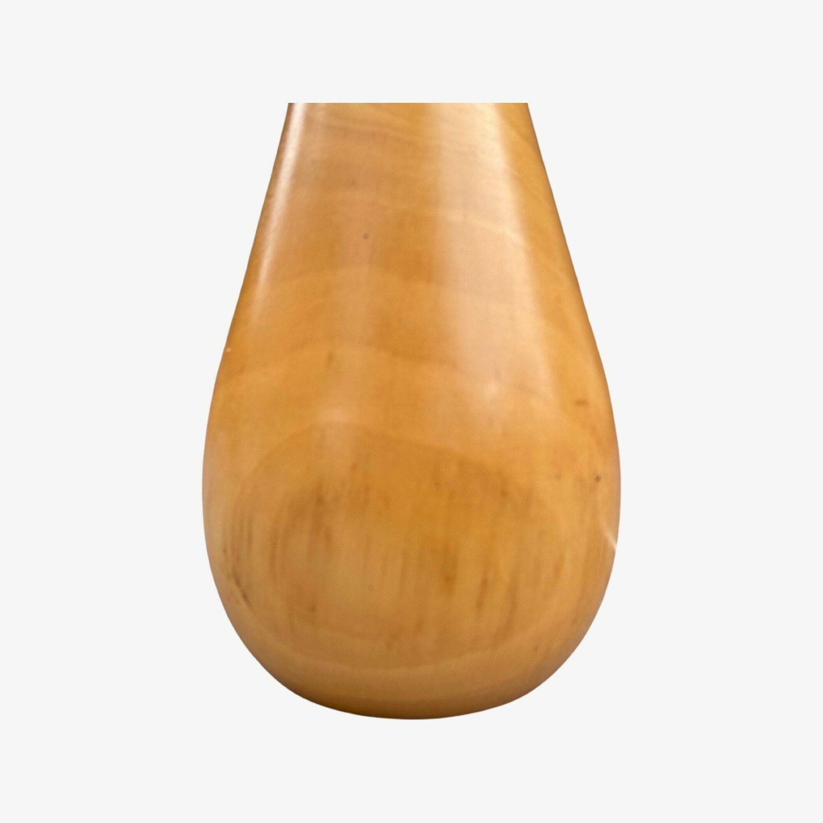 Vintage Table Lamp 1960s | Drop Shaped Table Lamp | Wooden Vintage Table Lamp | Mid Century Modern Table Lamp / Night Light / Desk Lighting photo 171.0