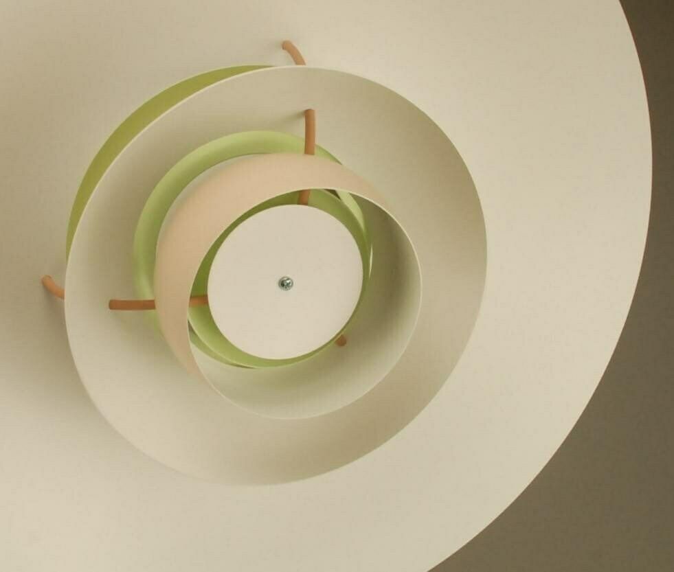 2 Beige Louis Poulsen Ph5 Pendant Lights 1970s | Color: 4 Shades Of Beige photo furniture
