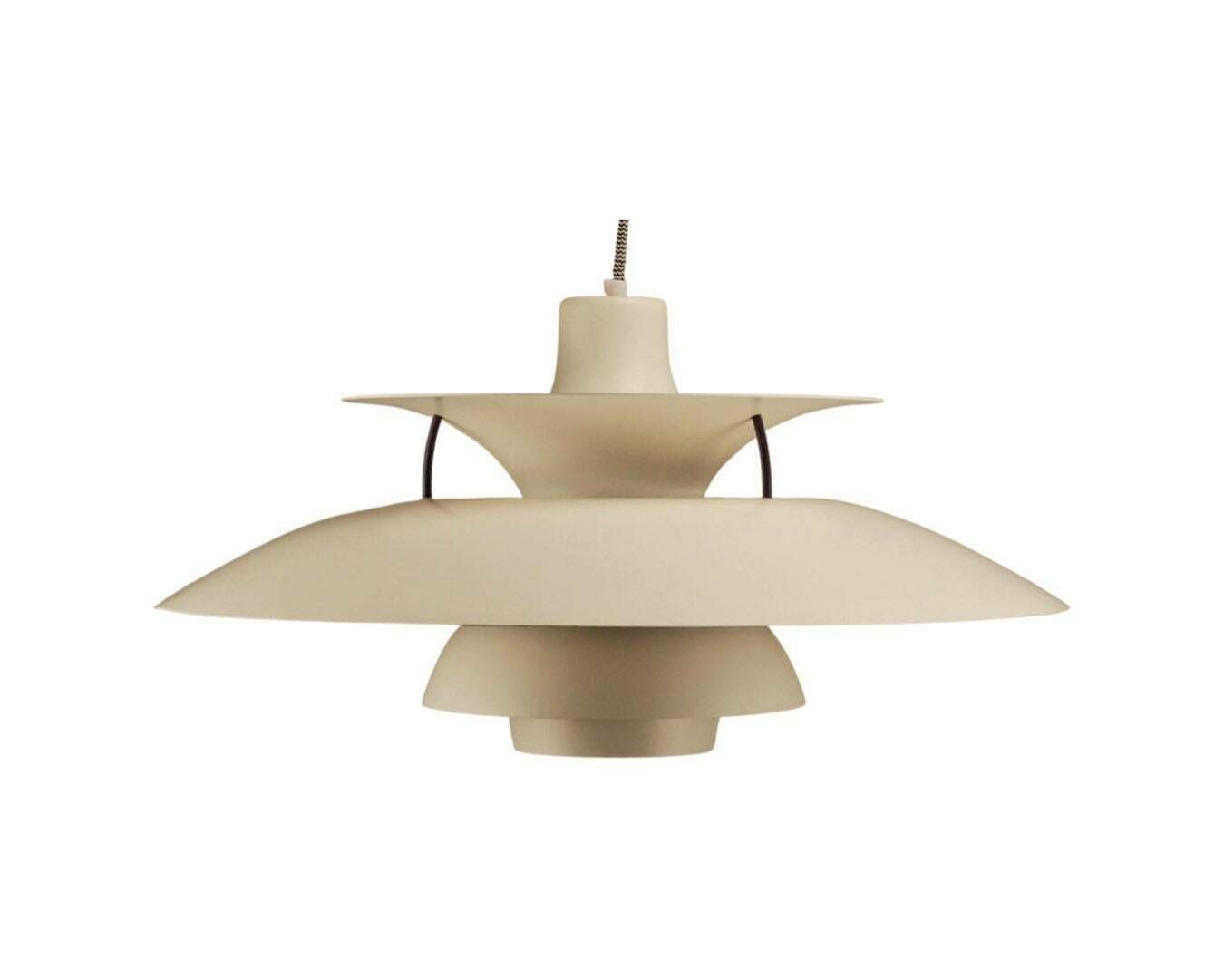 Louis Poulsen Ph5 Pendant | Vintage 1970's 'Authentic White' | Mid Century Modern Design By Poul Henningsen, Denmark photo furniture