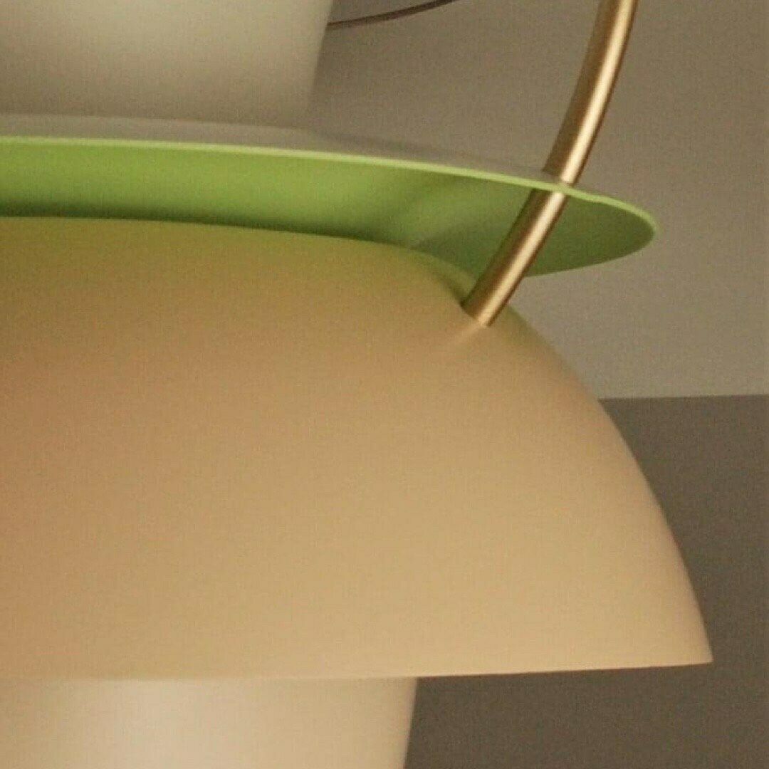 Sandy Beige Vintage Ph5 Lamp | Design By Poul Henningsen | Produced By Louis Poulsen In The Mid Century photo Lighting