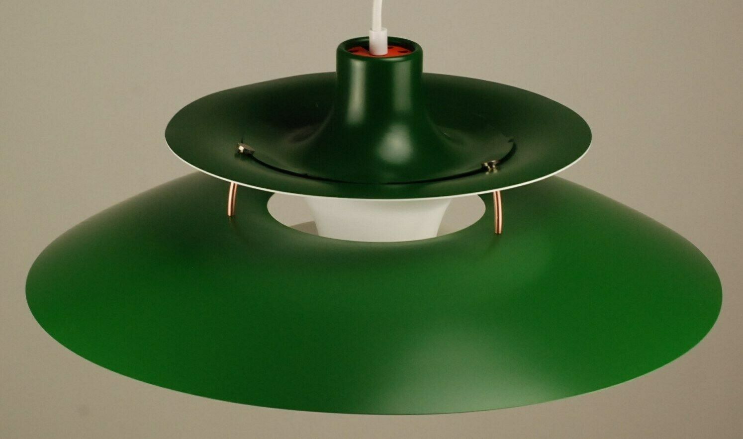 Custom Louis Poulsen Ph5 Pendant | Vintage 1970's 'Green' photo vinterior