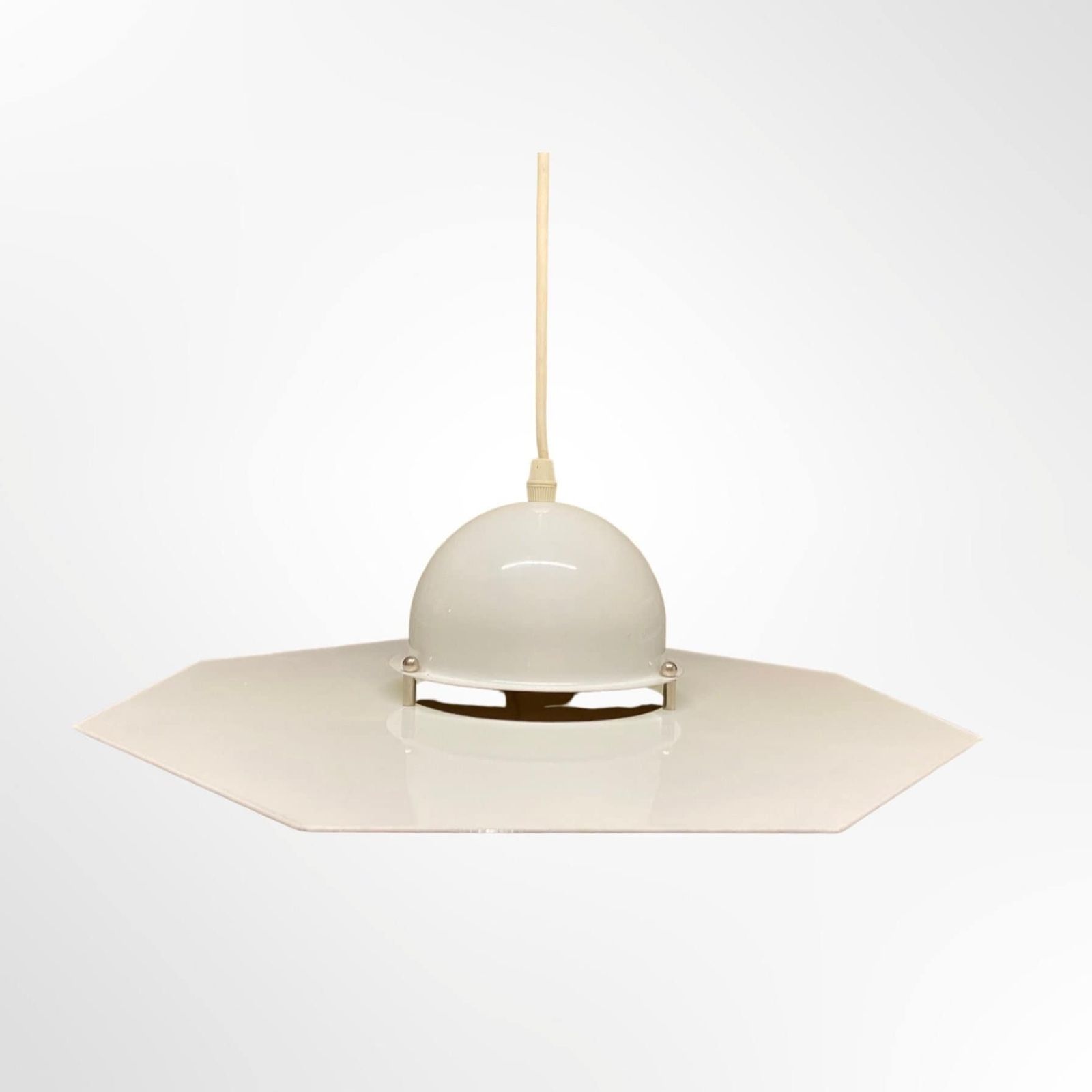 70s Dutch Design Pendant In Perfect Condition | Made By Dl Lampen Holland | Vintage Hanging Lighting, The Netherlands | Mid Century Modern