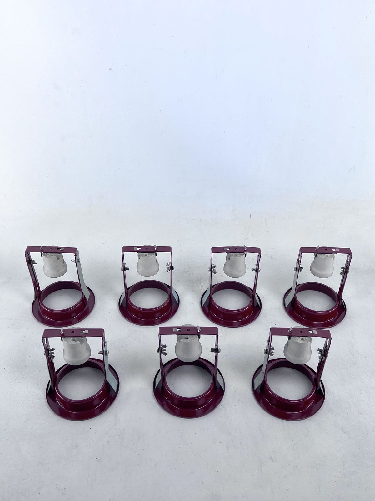 Mid Century Stilnovo Spotlights, Set Of 7. Italy 1960. Signed. photo furniture