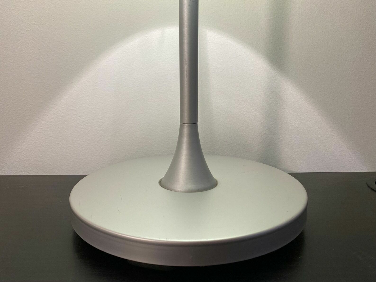 Vintage Ikea Mushroom Table Lamp | Late Mid Century Swedish Ikea Vintage Design | Glass Shade | Ikea Althorn Retro Lamp photo 322.0