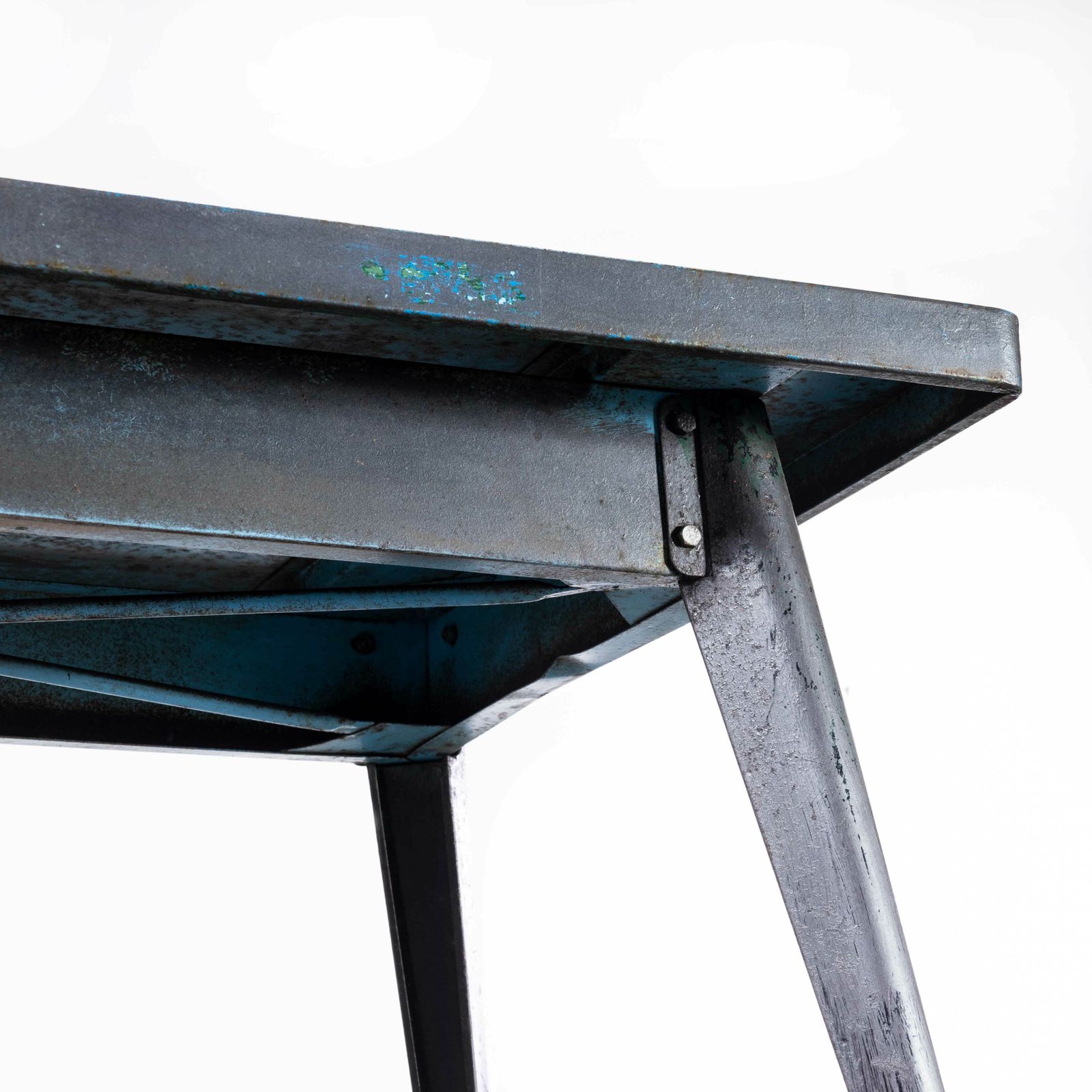 1960’s Original French T55 Tolix Rectangular Dining Table – 120cm (Model 1296 ) photo buy
