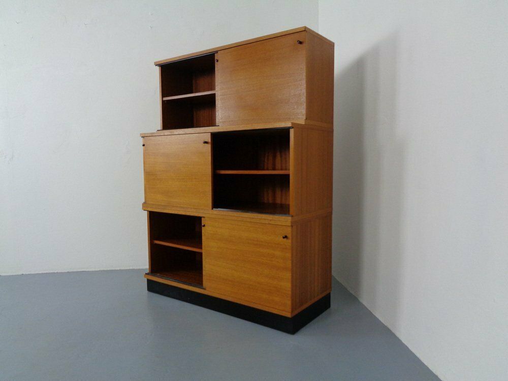 Teak Sideboard By Gunther Renkel For Rego Mobile, 1960s, Set Of 3 photo vintage