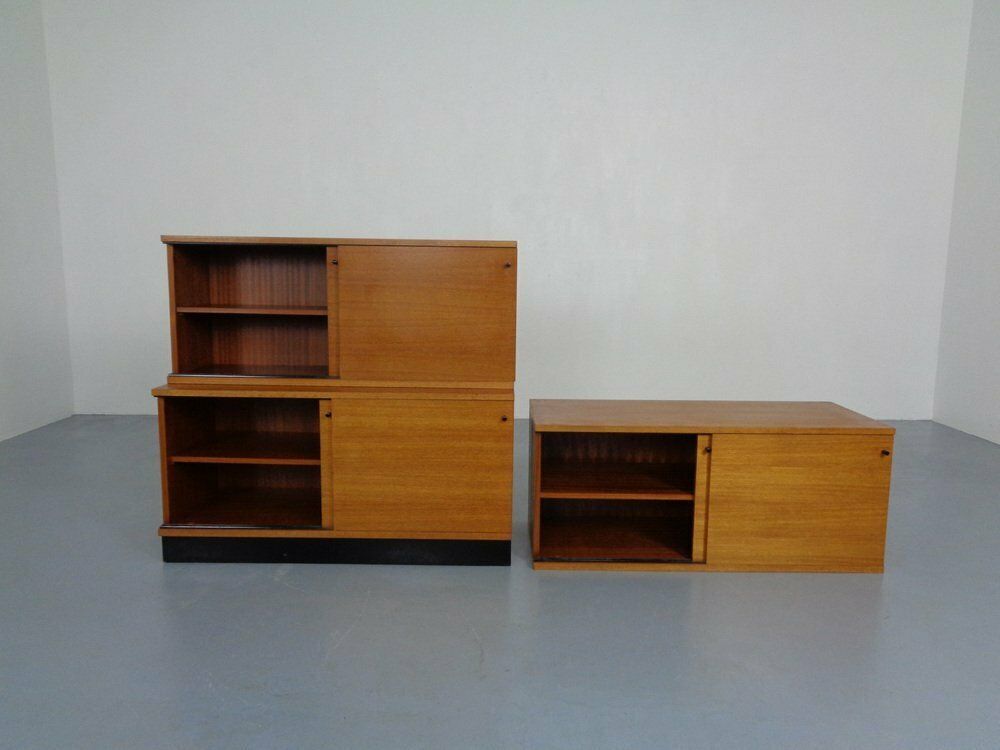 photo for sale Teak Sideboard By Gunther Renkel For Rego Mobile, 1960s, Set Of 3