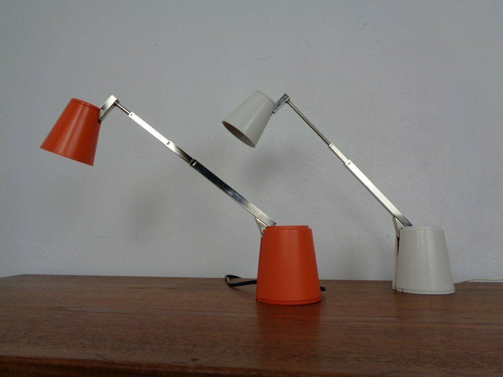 Adjustable Lampette Desk Lamps, Germany, 1960s, Set Of 2 photo 378.0