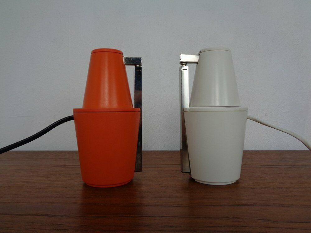 Lighting Adjustable Lampette Desk Lamps, Germany, 1960s, Set Of 2 photo