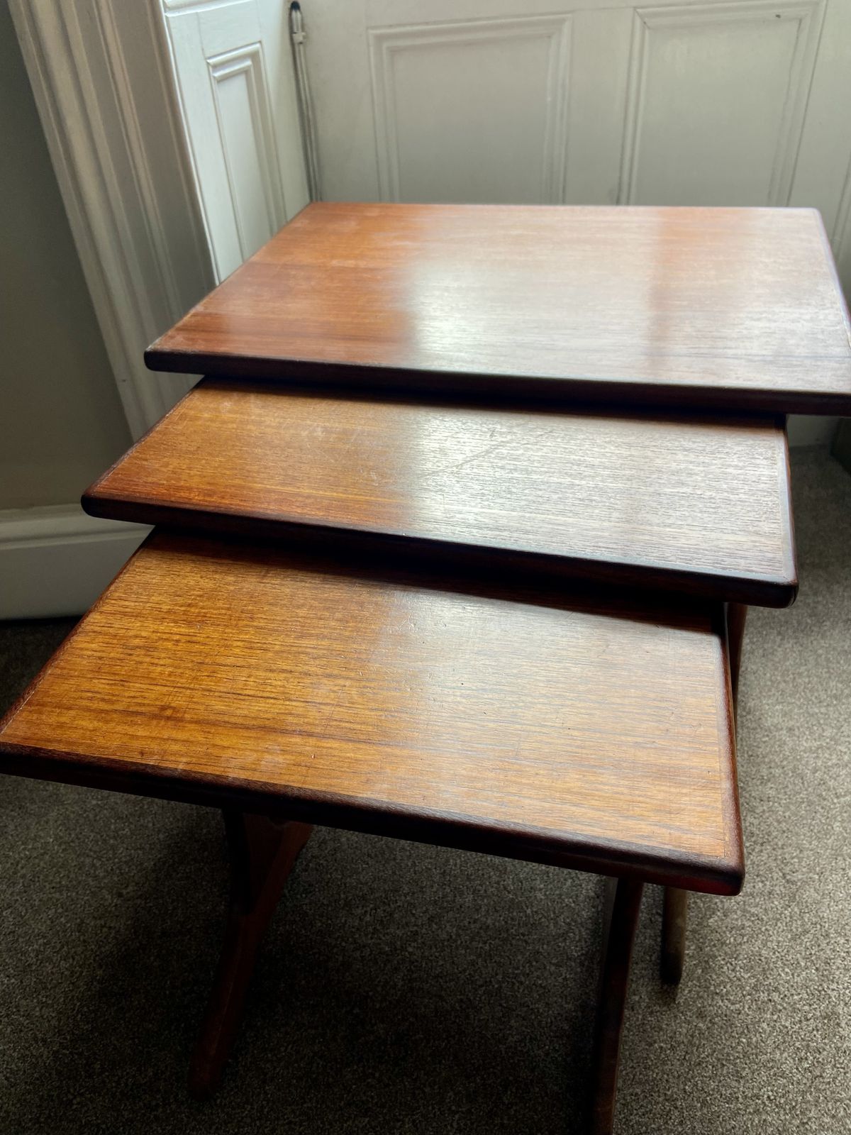 Nest Of 3 Victor Wilkins G Plan Coffee Tables