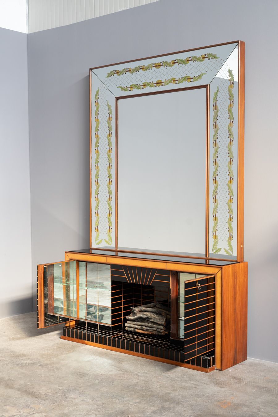 Sideboard By Luigi Brusotti, 1940s photo for sale