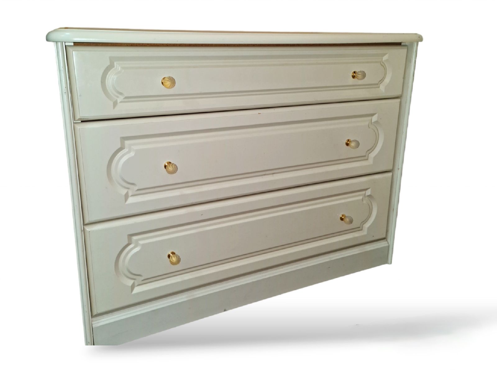 Victorian Style Chest Of Drawers White photo for sale