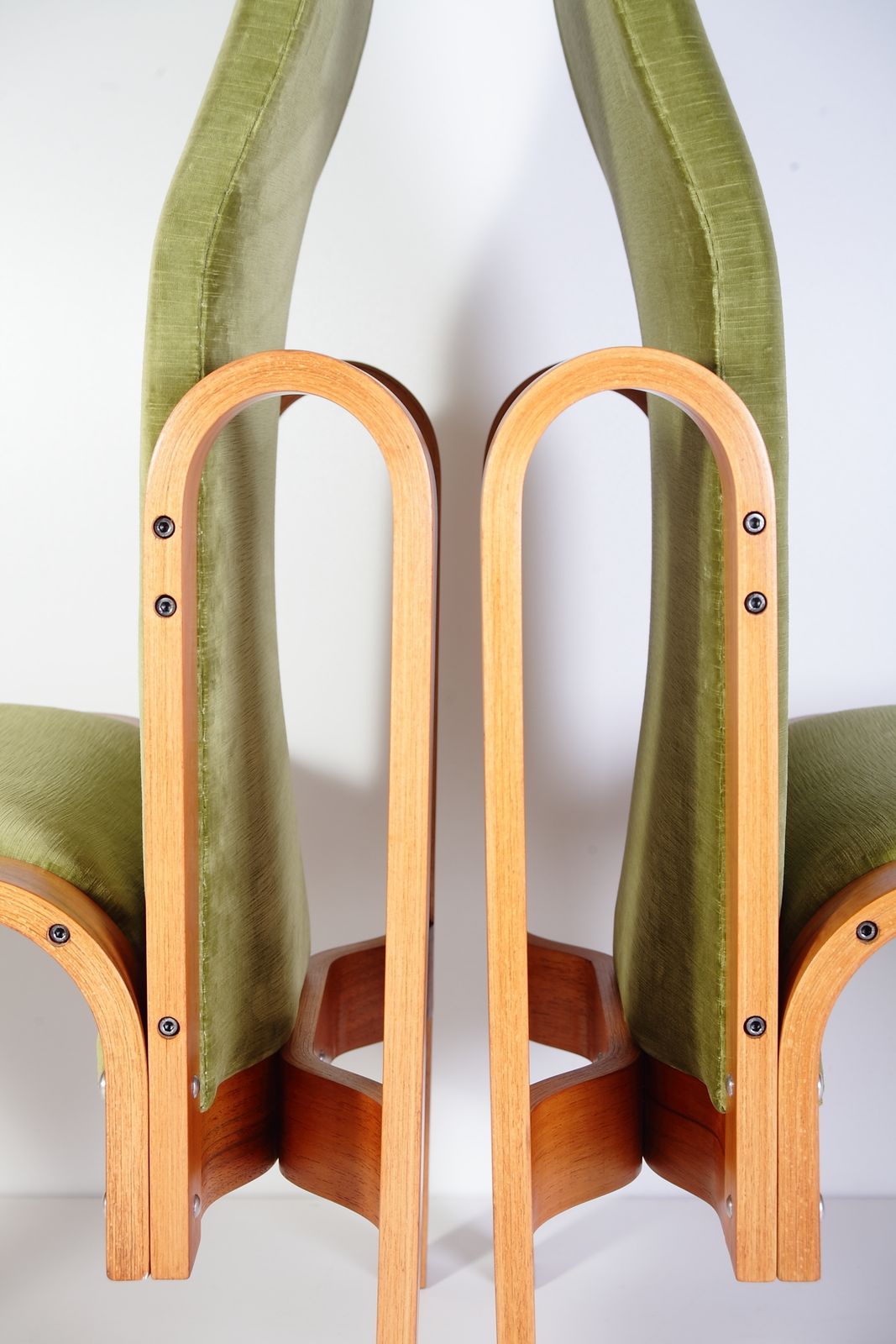Mid Century Brutalist Armchairs By Jan Bocan For Ton N.P Drevopodnik Holesov, Set Of 2, 1972 photo furniture