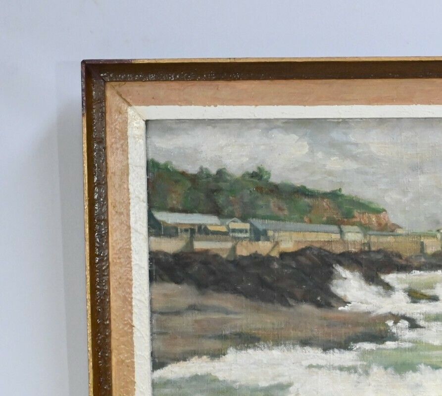 Art Oil On Canvas, Signed A. Le Guen   2nd Part 20th Century photo
