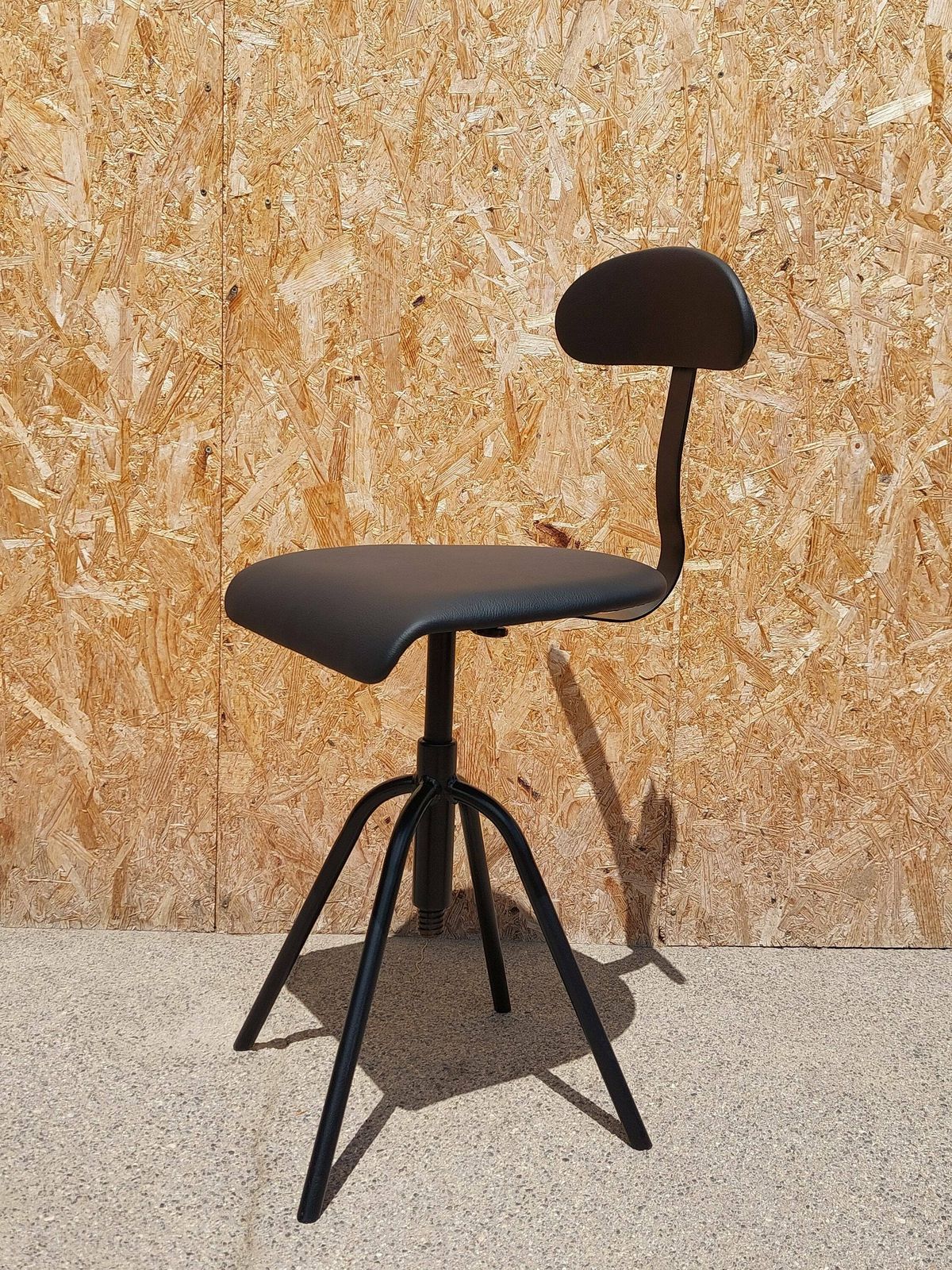 Mid Century Industrial Office Chair/Vintage Industrial Swivel Adjustable Chair Office Chair/Stol Kamnik/ Designer Chair/Mcm Furniture/70's