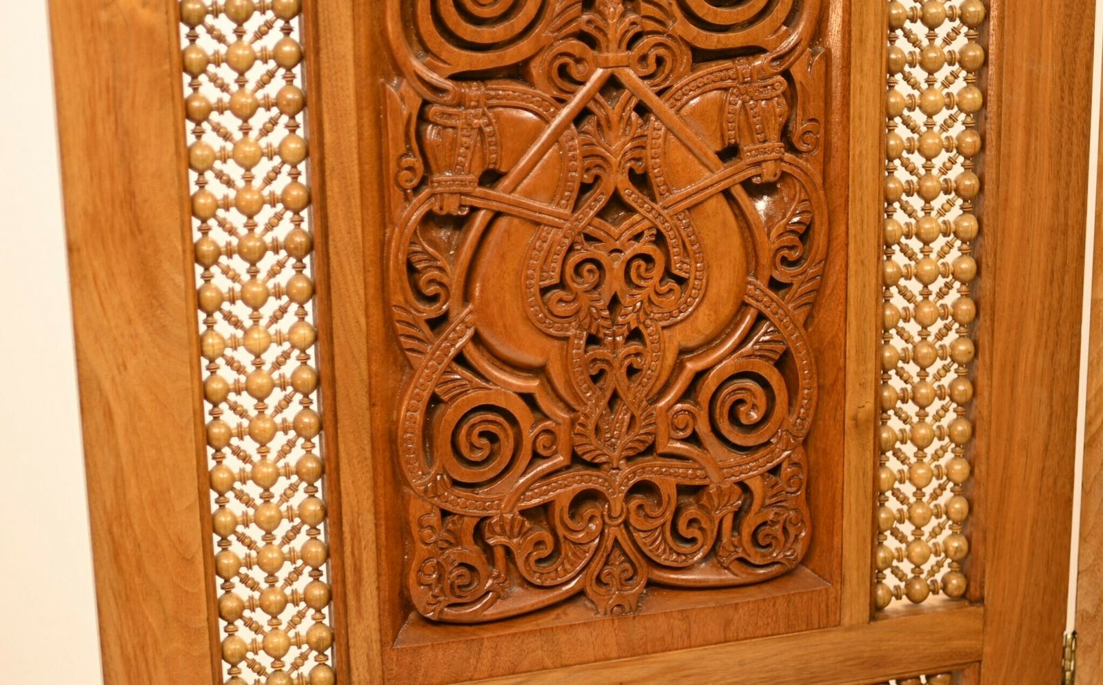 photo furniture Damascan Inlay Screen Room Divider Arabic 1930s