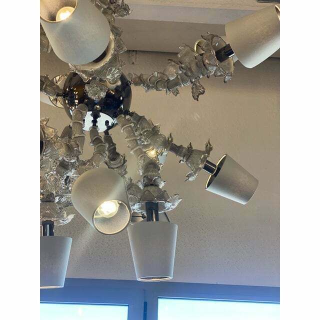 Contemporary Sputnik Ca' Rezzonico Murano Glass Chandelier photo 12276.0