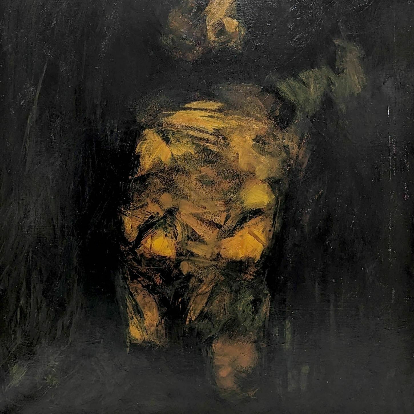 édouard Poncet Duquaire Oil On Canvas Character photo furniture