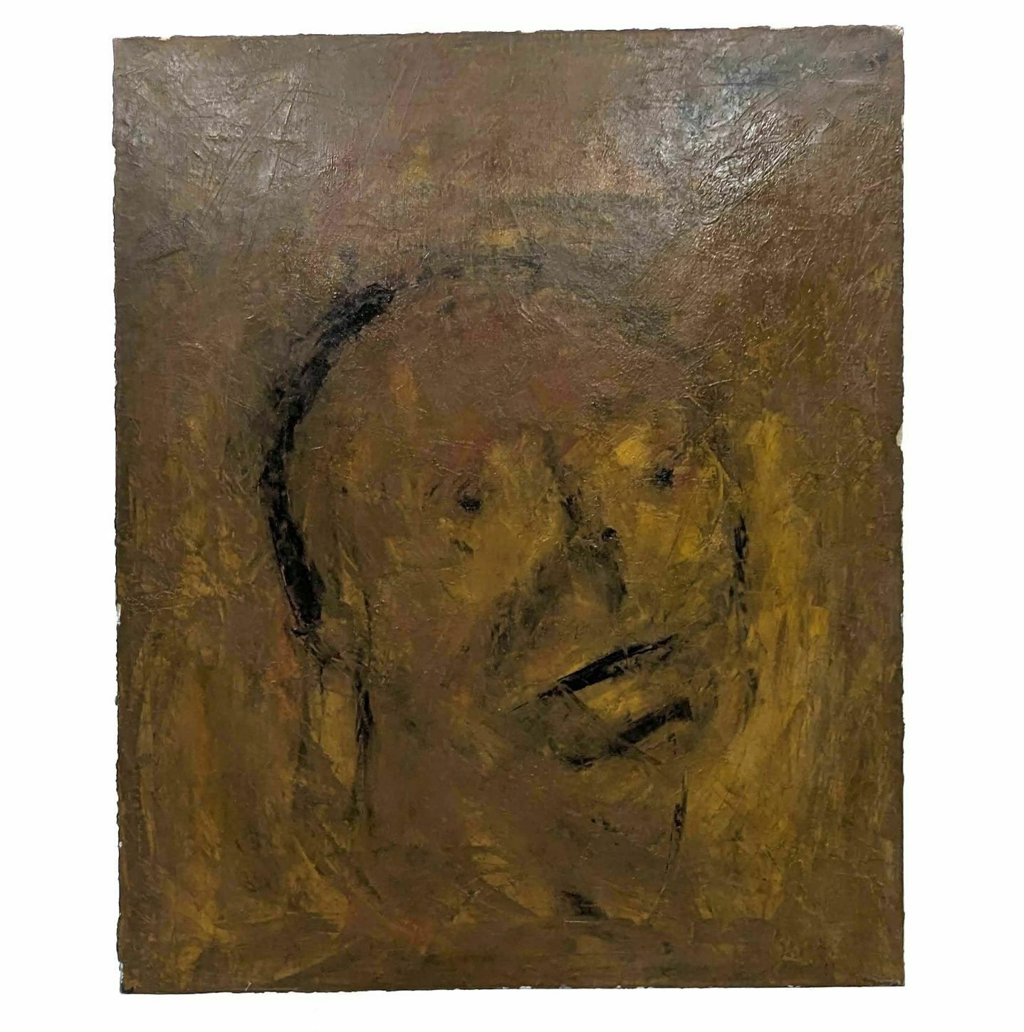édouard Poncet Duquaire Oil On Canvas Character