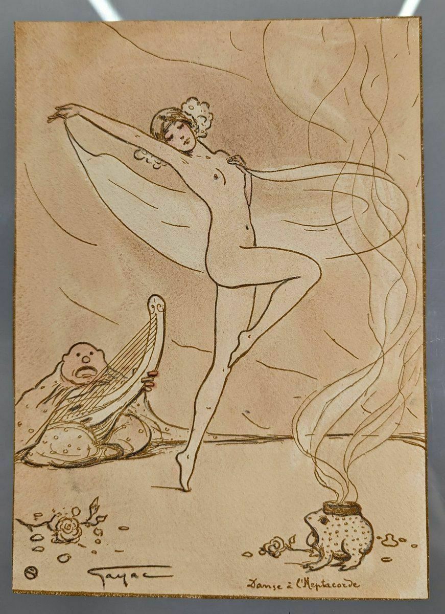 Lithograph Series Illustrator Ernest Gayac (1870 1942) photo vinterior