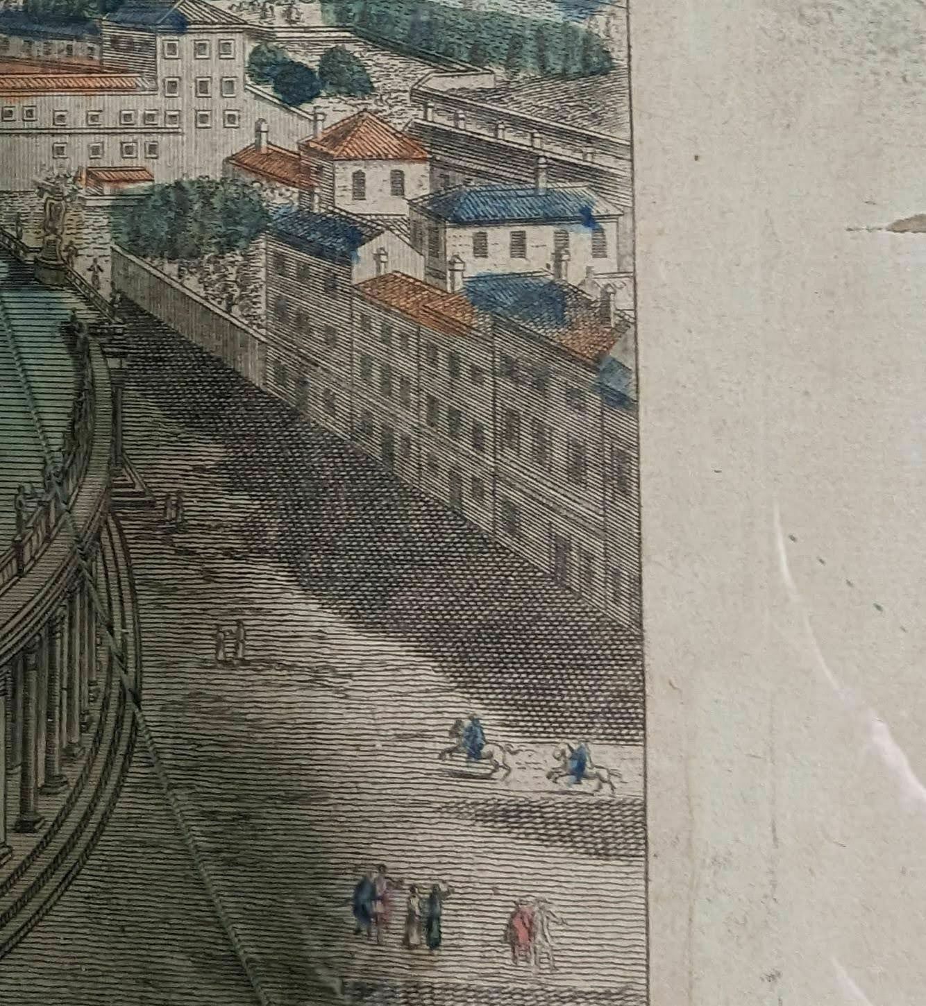 photo furniture Optical View Engraving The View Of Saint Peter In Rome