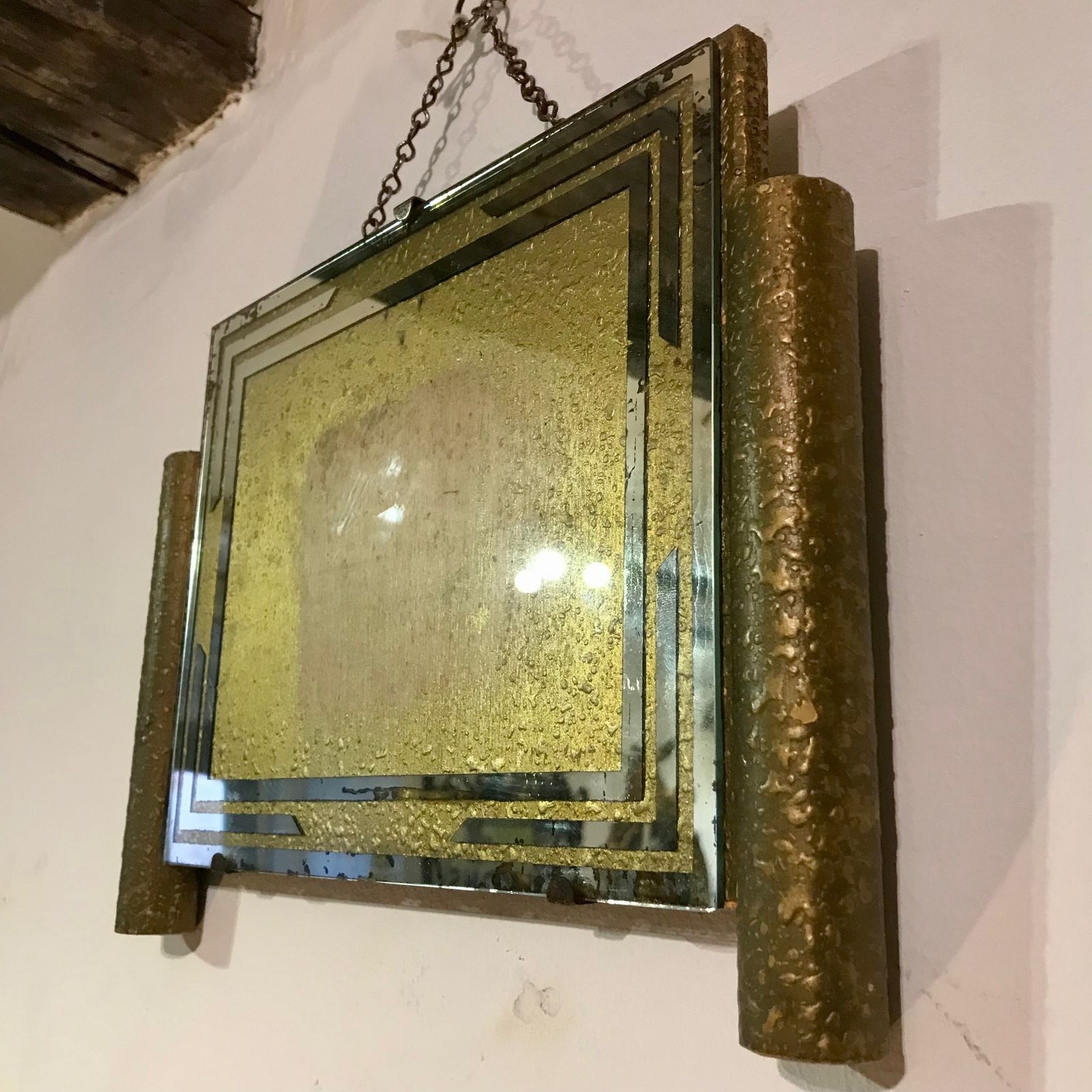 Metal Art Deco Picture Frame C1930’s photo furniture