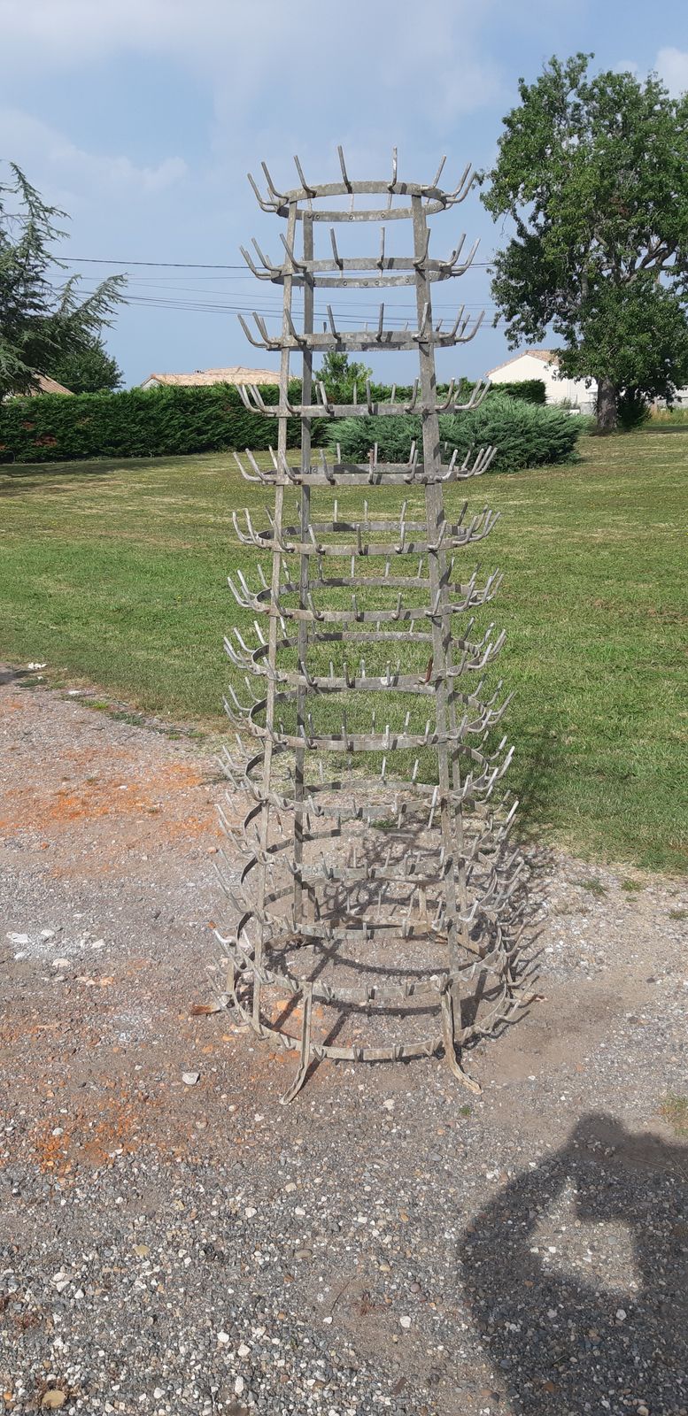 Old Bottle Drainer "Hedgehog", 1930s photo Garden Furniture