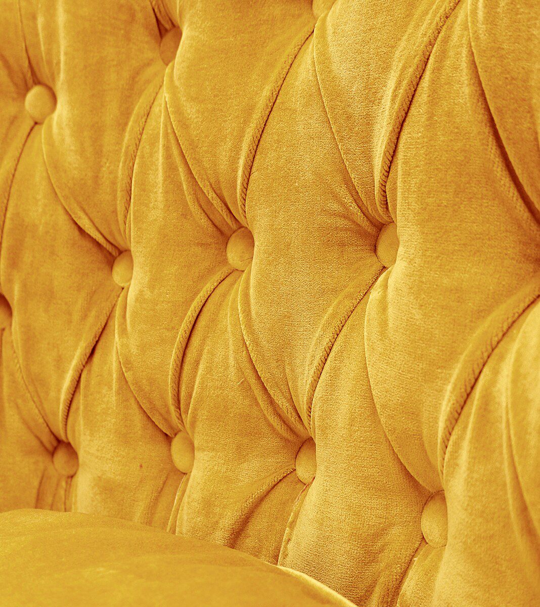 photo furniture Pair Of Italian Yellow Velvet Armchairs By Gio Ponti