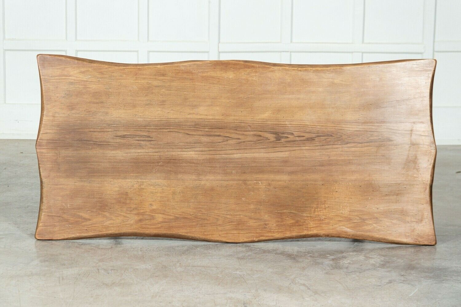 Midc English Carved Fruitwood Refectory Table / Desk photo 3048.0