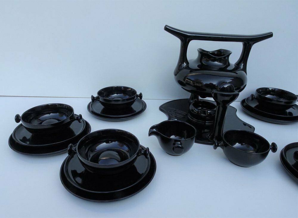 photo buy Model Zen Tea Service By Luigi Colani, Friesland, Germany, 1980s, Set Of 23