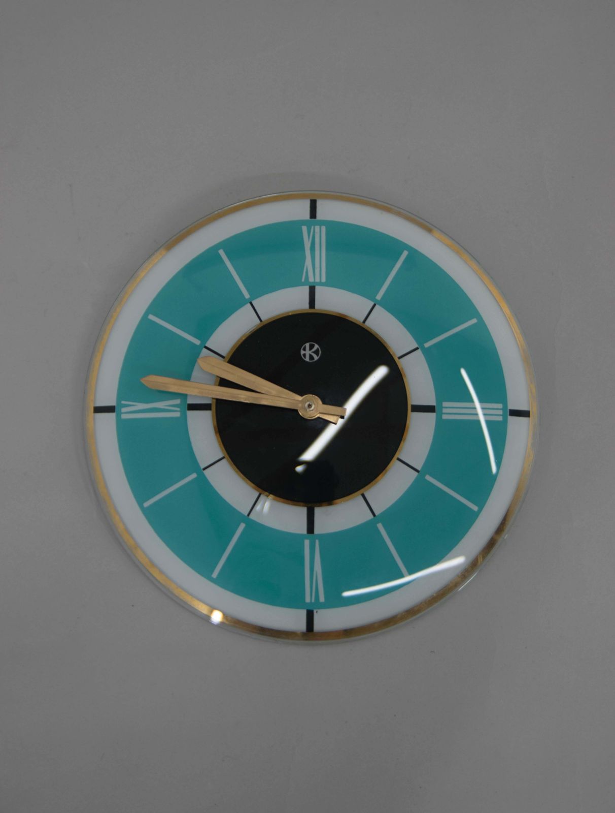 Mid Century Wall Clock By Klenoty, Czechoslovakia, 1960s photo furniture