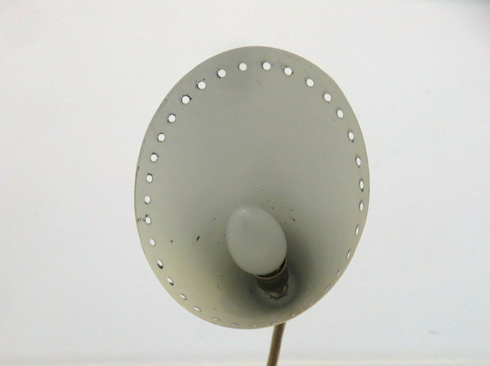 photo vintage Scandinavian Brass Floor Lamp In The Style Of Paavo Tynell, 1950s