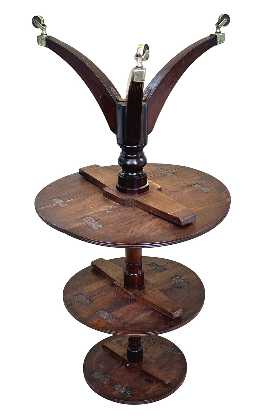 photo for sale Georgian Mahogany Folding Dumbwaiter (England, Circa 1800)