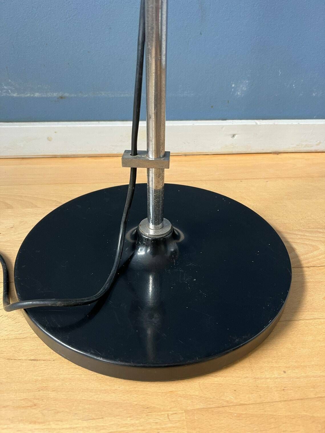 Rode Willem Hagoort Space Age Vloerlamp | Mid Century Acrylglazen Lamp photo vintage
