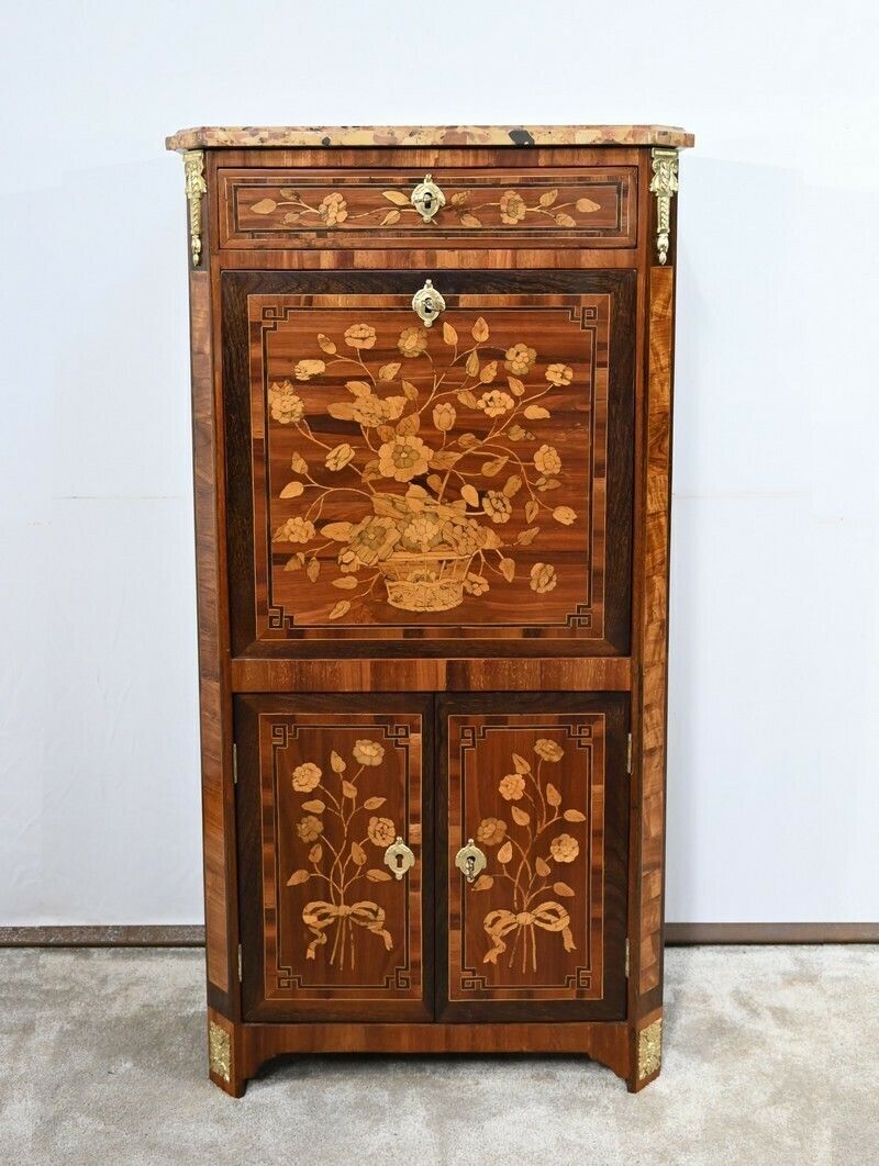Small Mahogany And Amaranth Secretaire, Louis XVI – 18th Century photo furniture