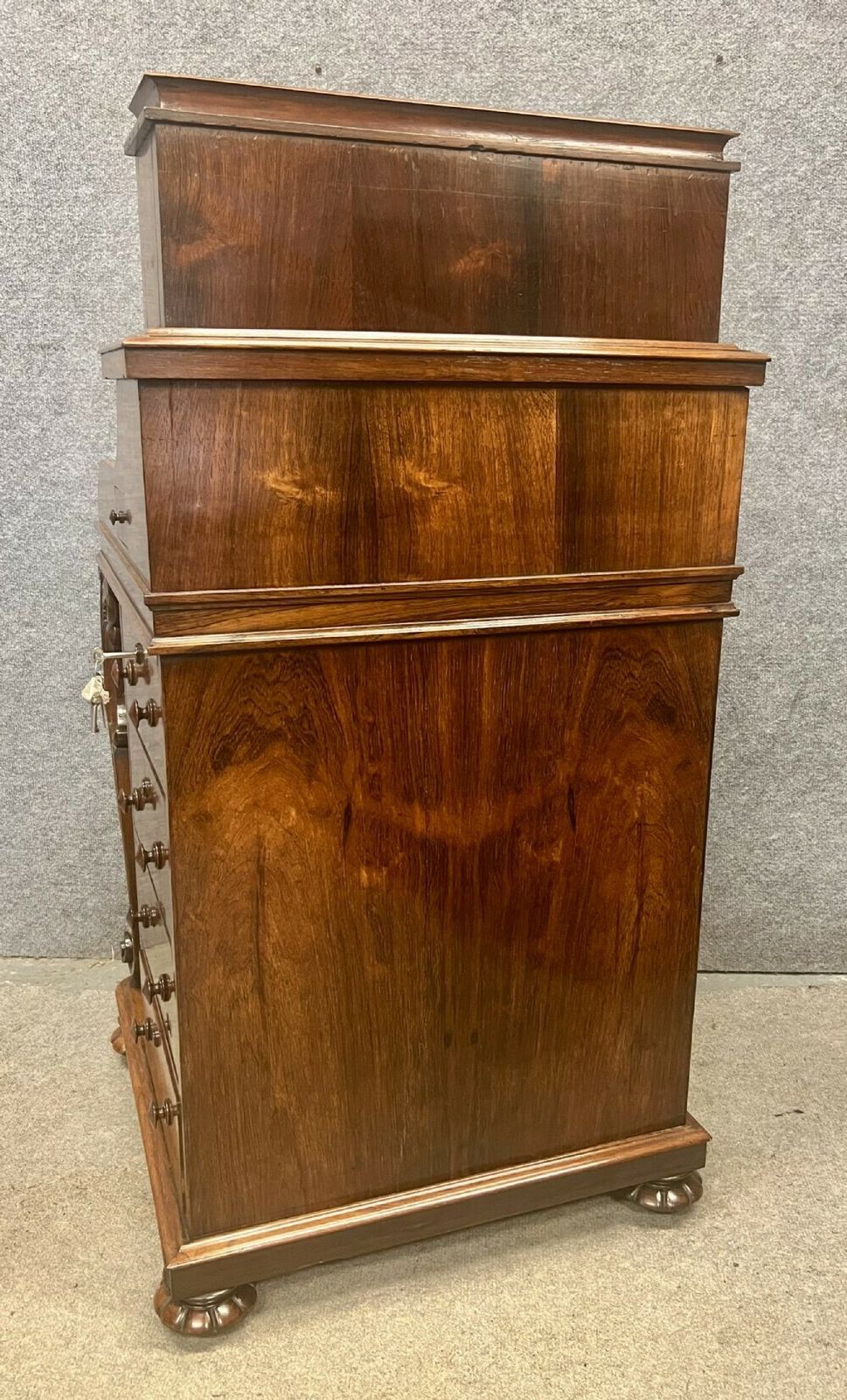 A Superb Victorian Rosewood Pop Up Davenport photo 1925.0